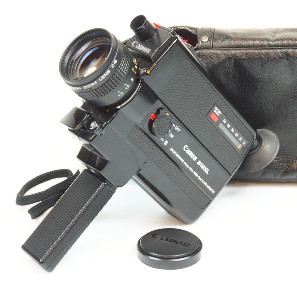 Canon 310XL Super 8 Camera, F/1.0 Lens, Mirro-8 Tested, Great