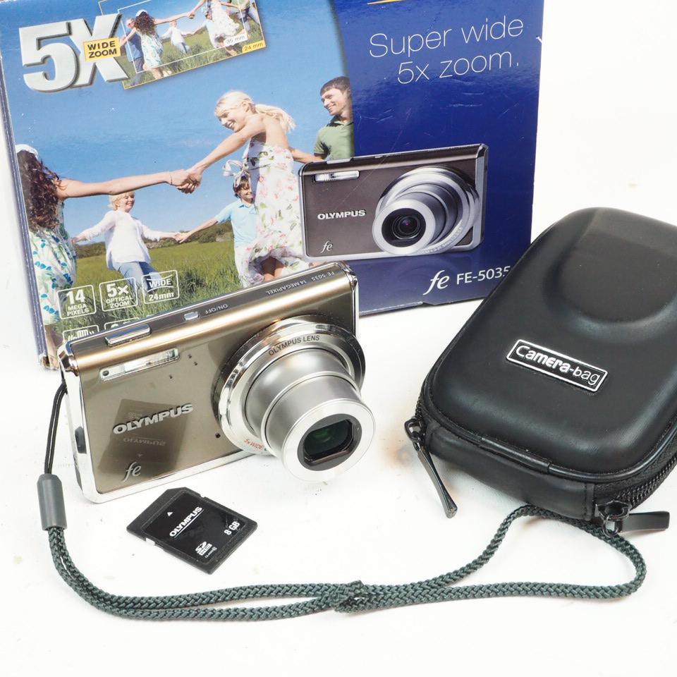 Olympus FE-5035 Digicam, Super Nice Digicam, Complete, +8GB Card