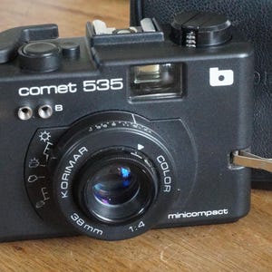 Bencini Comet 535, rare Italian made P&S