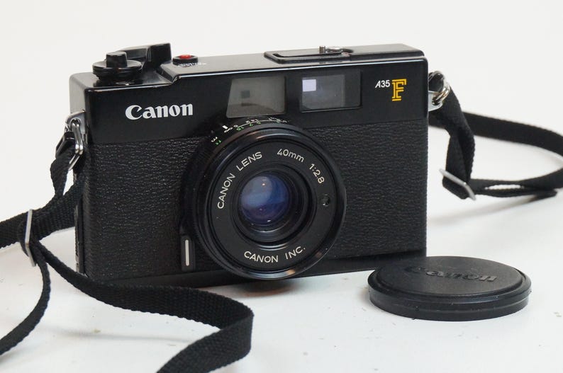 Canon A35F, classic camera for 35mm film, excellent!