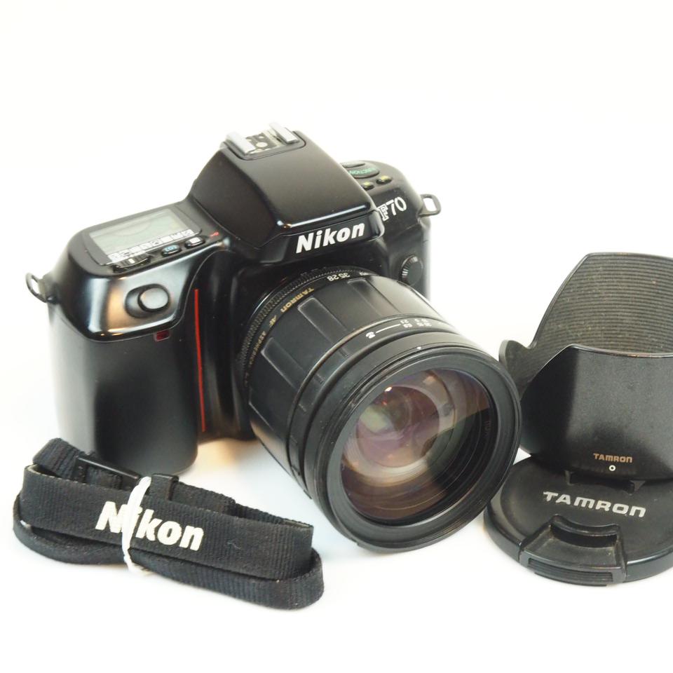 Nikon F70 SLR With Tamron 28-200mm Lens for 35mm Film | Please