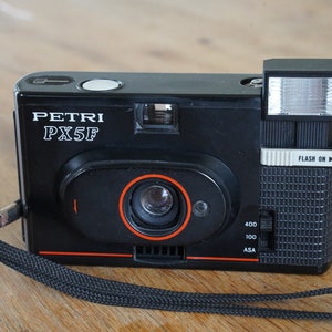 Petri PX5F, camera for 35mm film, excellent!
