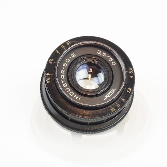Objectif Industar 50-2 50mm F/3,5 – Monture M42 – Manuel – Très Bon état