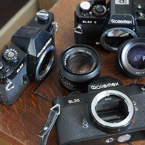 Rollei Rolleiflex SL35, SL35E, Planar, Rolleinar. See listing!