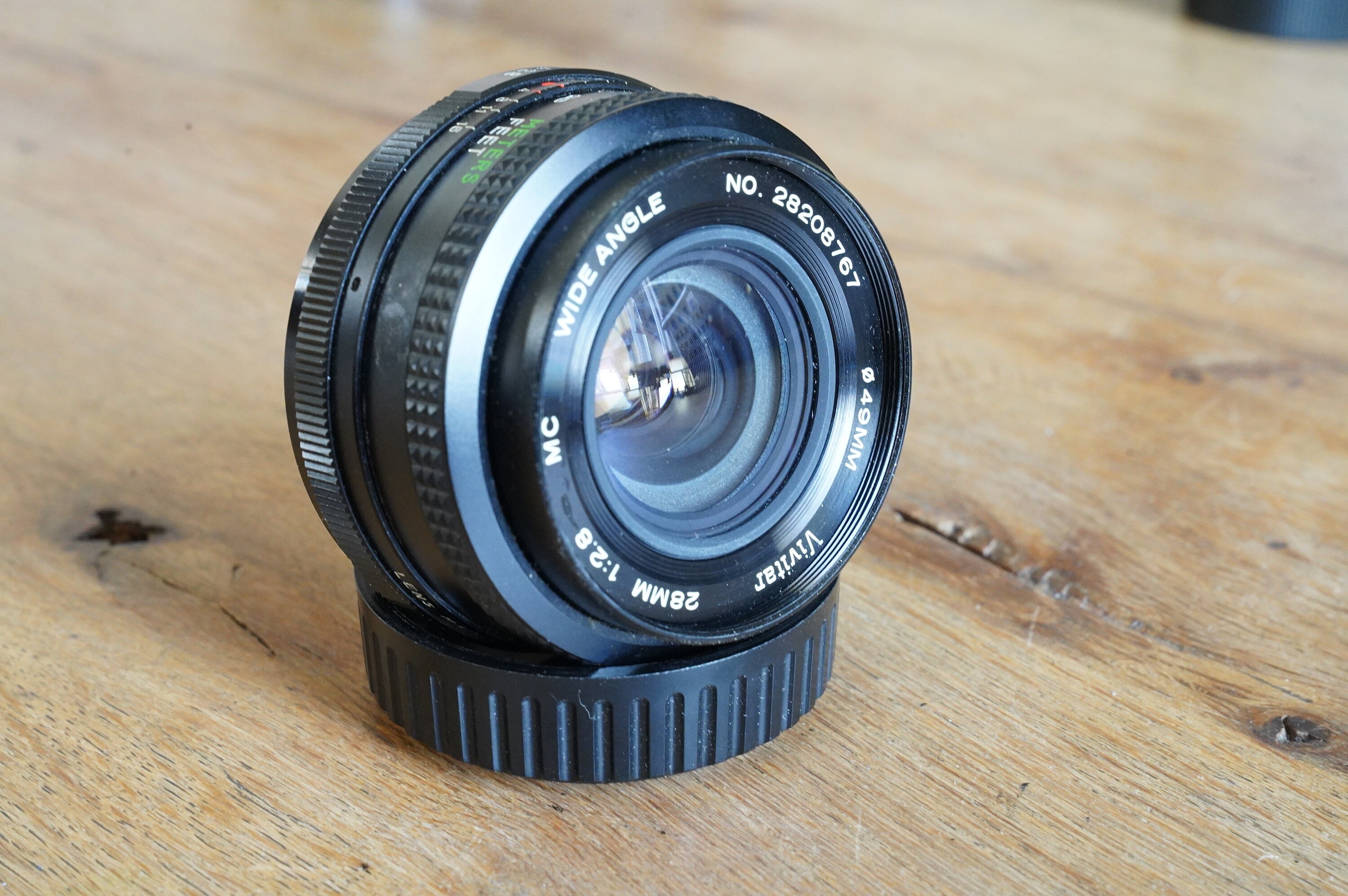 Vivitar 28mm F/2.8 Wide Angle Lens With Pentax PK Mount - Etsy