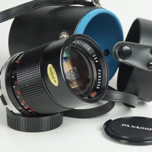 Panagor PMC 135mm f/2.8 lens for Olympus OM