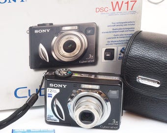 【動作確認済】SONY Cyber-shot DSC-T1 デジカメ Y2K With Box! Sony Cybershot DSC-T1 Black (2004) Y2k Digicam - Etsy
