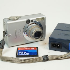 Canon Digital IXUS 500 mit Karte! Sofort einsatzbereit!