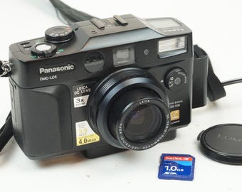 Panasonic Rare Green Lumix Vintage Digital Camera DMC-FP1, Tested