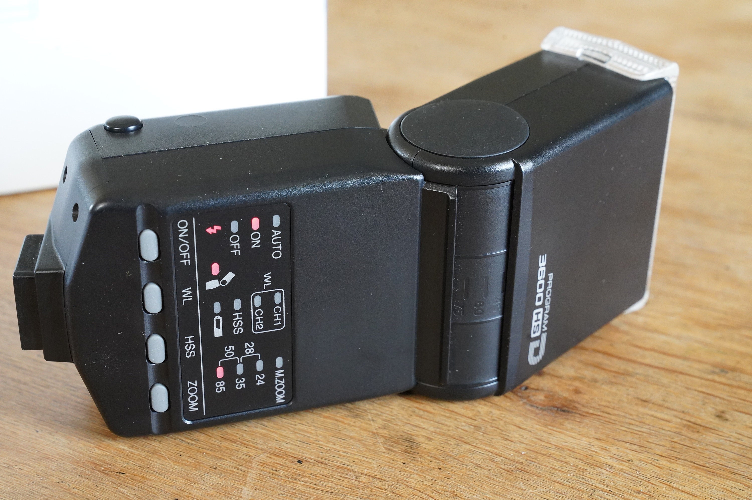 Flash Minolta 3600HS D Pour Sony - Monture Sabot, Sans Fil, Testé - Très Bon état