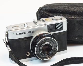 ¡Olympus Trip 35, una cámara clásica de culto! ¡Limpiada y con sellado de luz nuevo!