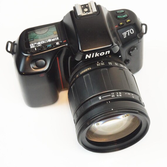 Nikon F70 SLR With Tamron 28-200mm Lens for 35mm Film | Please