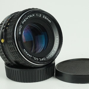 Pentax SMC 55mm f/1.8 lens, excellent!