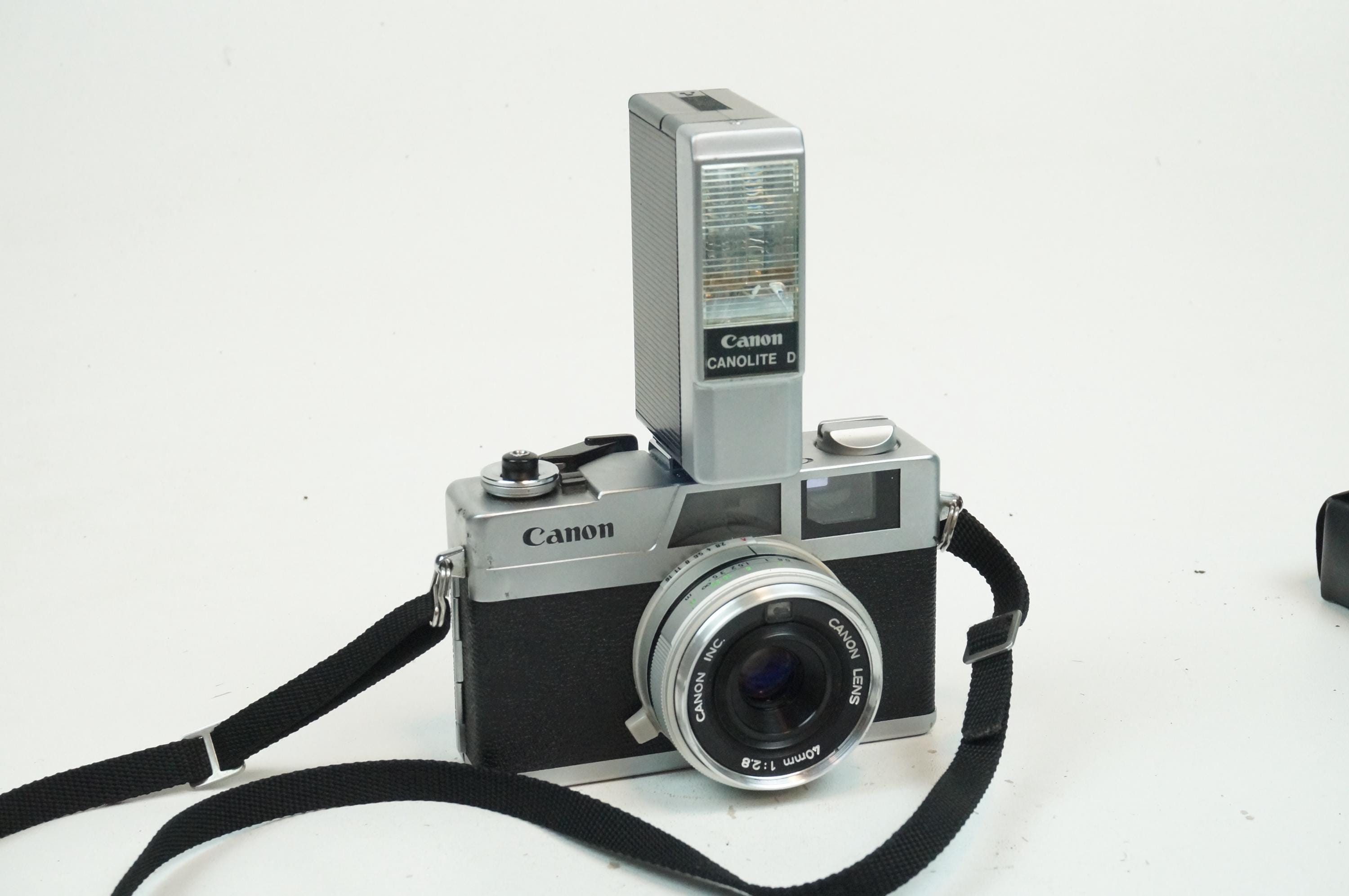 Canon ビンテージフィルムカメラ　canonet フィルムカメラ canonet キヤノネット - キヤノンカメラミュージアム