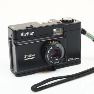 Vivitar 35EM, uma rara câmera compacta de filme 35 mm!