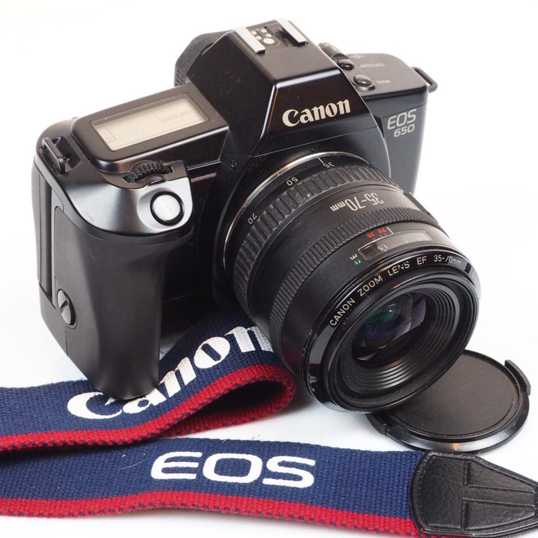 Canon EOS 650 35mm Film SLR Camera Canon EF 35-70mm 300EZ