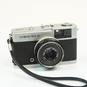 Olympus Trip 35, klassieke cultcamera! Schoongemaakt en nieuwe lichte afdichting!