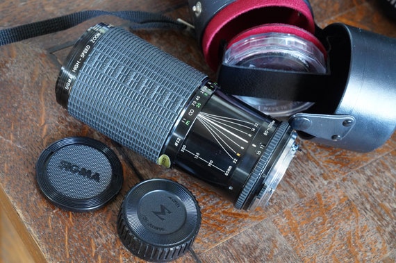 Sigma 80-200mm Lens With Macro Adapter Lens for Olympus OM - Etsy