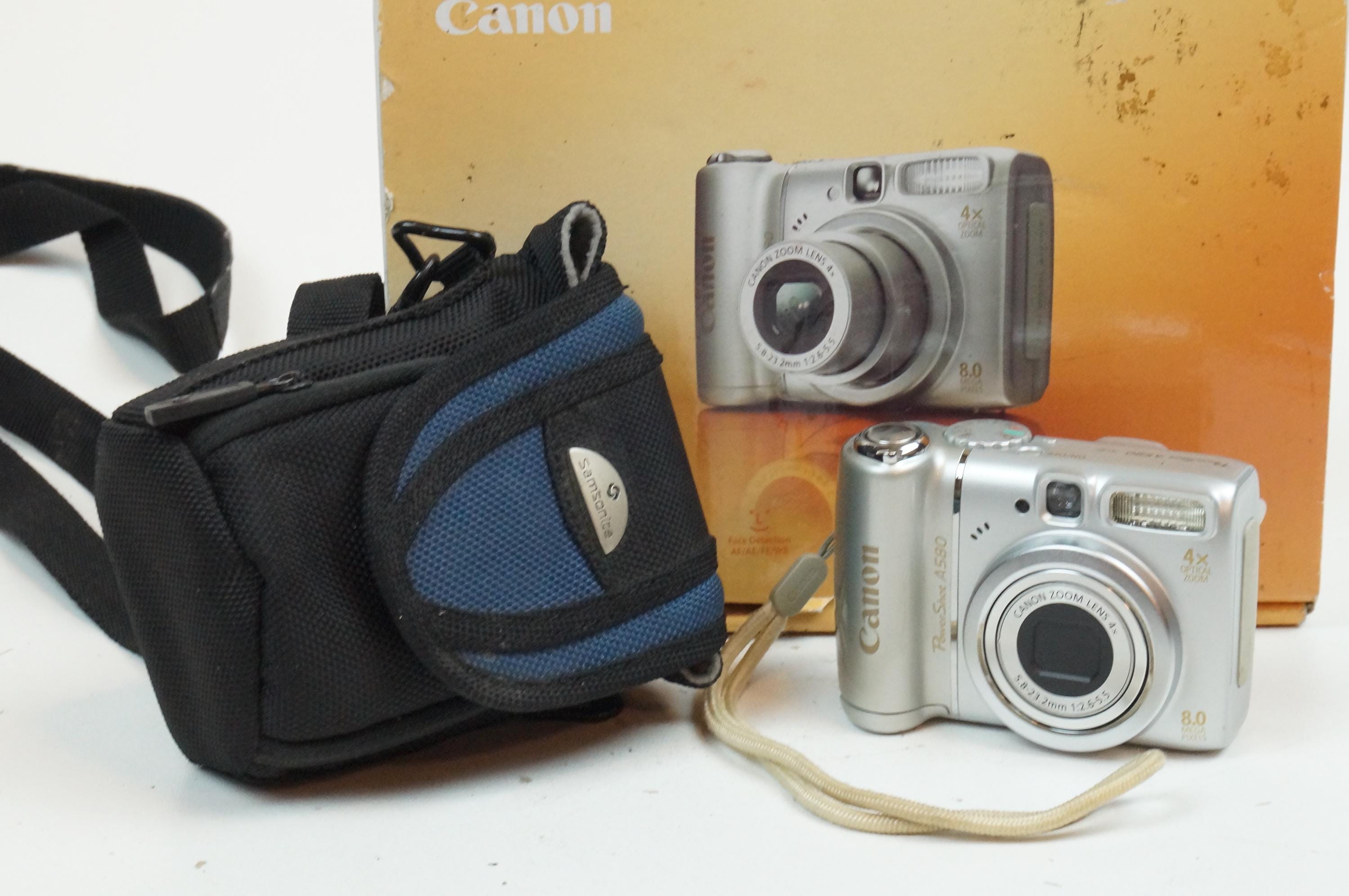 A7682 Canon PowerShot A580 PC1264 通電OK Canon PowerShot A580 Digital Camera 2463B001 B&H Photo Video