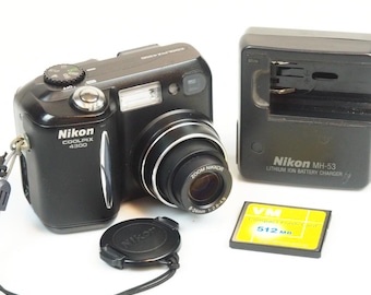Nikon Coolpix S4300 Digital Camera – 16MP, Touchscreen – Compact