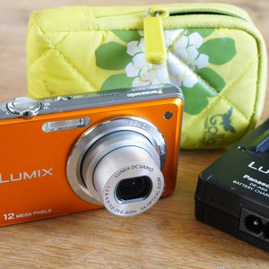 Panasonic Lumix DMC-FS10 Orange Digital Camera - Etsy