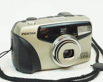 ペンタックス エスピオ 105G 35mmフィルム対応のビンテージコンパクト