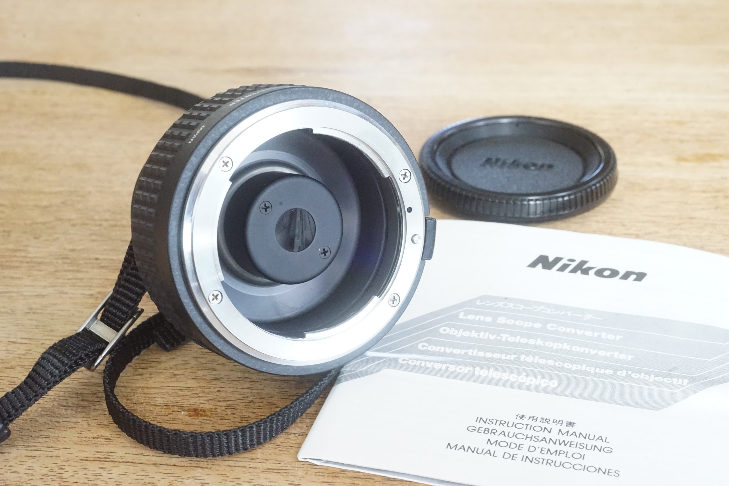 Nikon Scope converter, near mint! Turns lenses into a monocular!