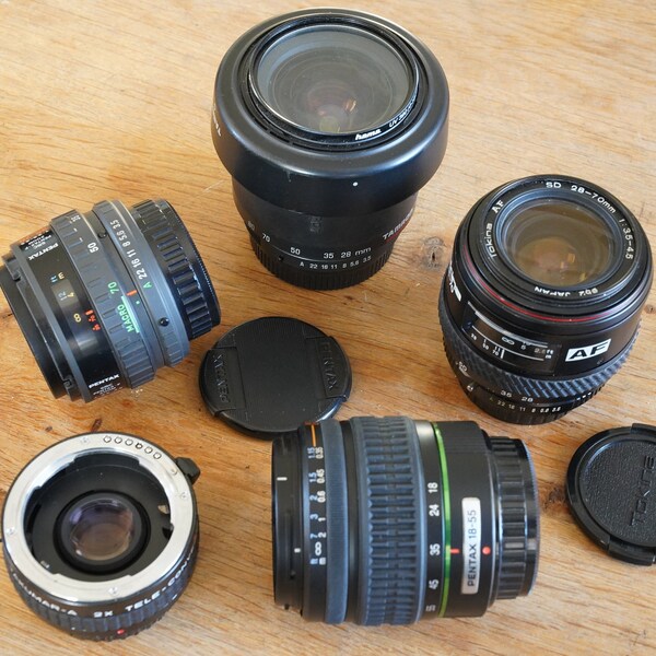 Pentax Auto Focus lenses! Lenses for Pentax AF!