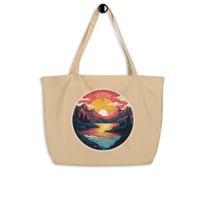 Widespread Panic Vacation Large organic tote bag