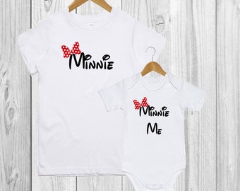 minnie and mini me shirts