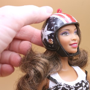 Barbie Motorcycle Helmet Etsy