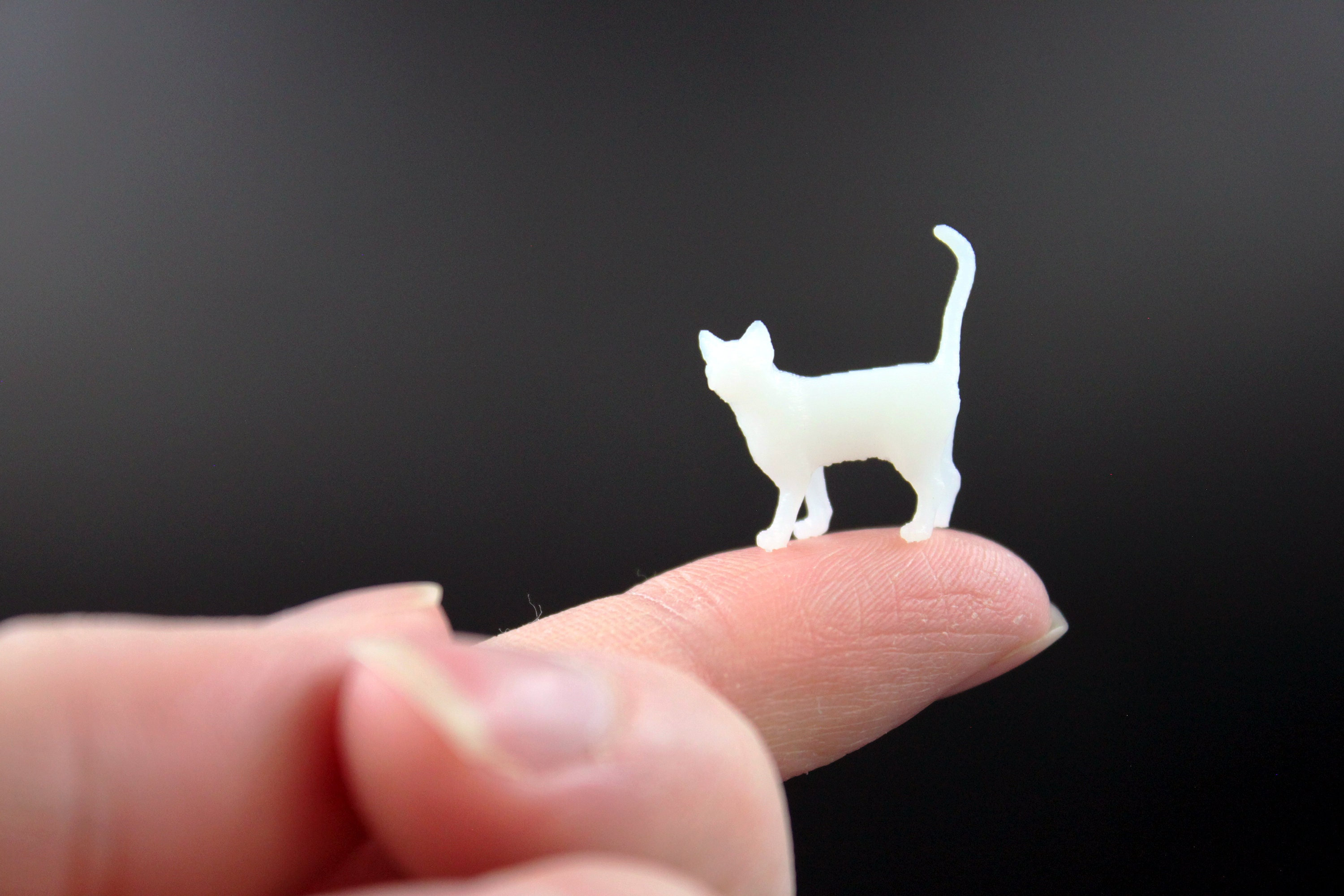 GGSTDDUP 50-Piece Mini Glow-in-the-Dark Resin Cats - Tiny Cat Figurines For Crafts, Fairy Gardens, Cake Decor
