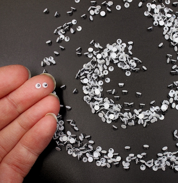 5mm Googly Eyes | Tiny Moving Eyes | Tiny Paste-On Wiggle Eyes - 5mm - 30  Pieces/Pkg. (nm40000910)