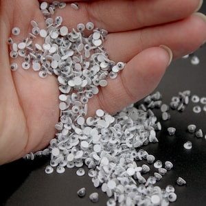 Googly Eyes: 100Pk 3mm Extra Tiny Craft Wiggle Eyes image 6