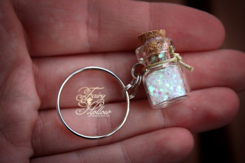 Fairy Pixie Dust Keychain Lucky Good Luck Charm Magic Etsy Canada