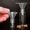 Miniature Funnel 3 or 6 or 12 Pk for Filling Tiny Bottles w/ Pixie Dust, Essential Oils, Perfume, Spices, Sand Art, Glitter - Miniature Tool