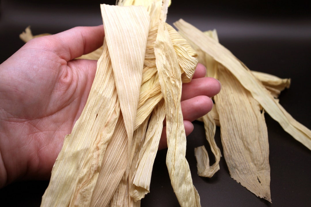 Corn Husks Strips 20 or 40 Pcs Bag for Making Cornhusk Dolls, Miniature