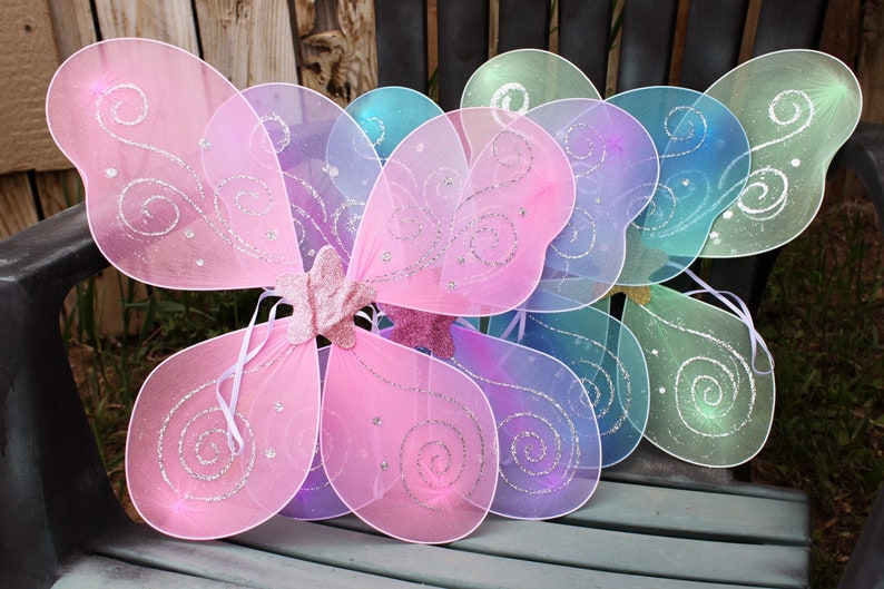 Fairy Wings for Kids Fairy Party Favor & Costume Choose 1 - Etsy