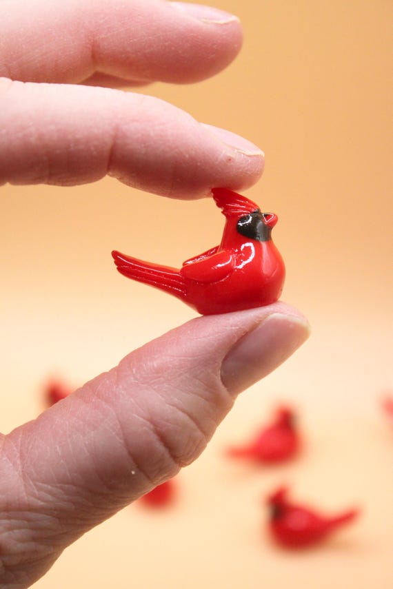 置物  Birds Red Cardinal Amazon.com: JFSM INC. 3.25