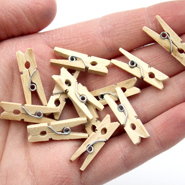 Mini Clothes Pin Etsy