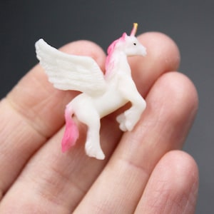 Unicorn & Pegasus Micro Miniatures: Fairy Garden Figures, 8-Piece Set