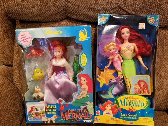 little mermaid toy box