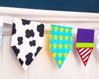 Toy Story Banner - Toy Story Birthday - Toy Story Party - Toy Story Garland - Disney Birthday - Disney inspired