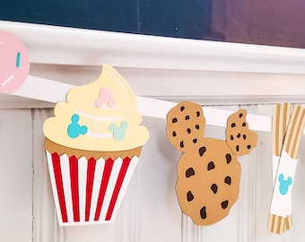 Two Sweet Birthday Banner – Handmade Disney Treats Garland