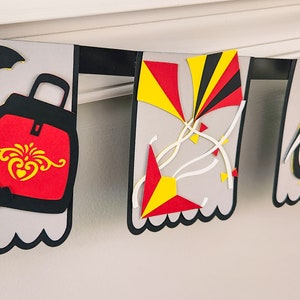 Mary Poppins Banner - Disney Banner - Mary Poppins Birthday - Mary Poppins Party - Disney Birthday - Disney Party - Disney Inspired