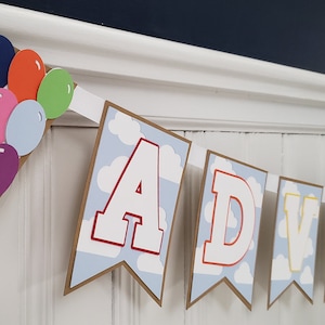 UP Banner - Disney Up Banner - Disney Banner - Up Birthday - Up Birthday Party - Balloon Birthday - Up Decorations - Up Party