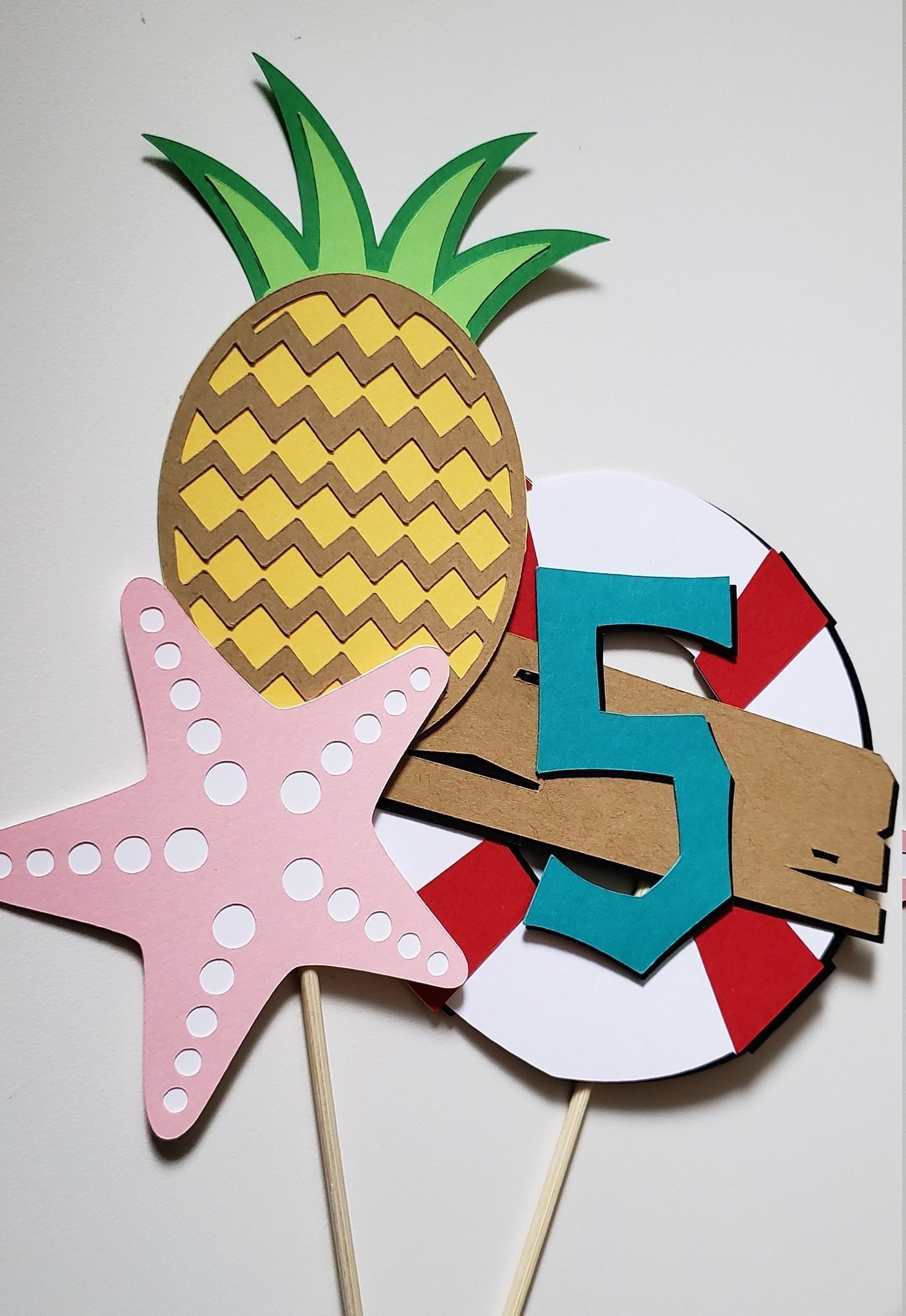 Spongebob Centerpiece Spongebob Birthday Spongebob Party Etsy