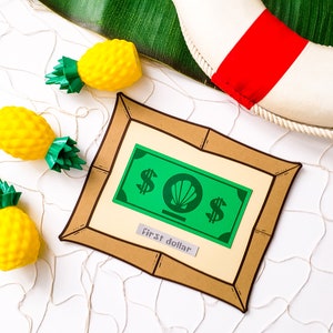 Spongebob Sign - Spongebob Birthday - Spongebob Mr. Krab&#39;s 1st Dollar - Spongebob Party - Spongebob Birthday Party