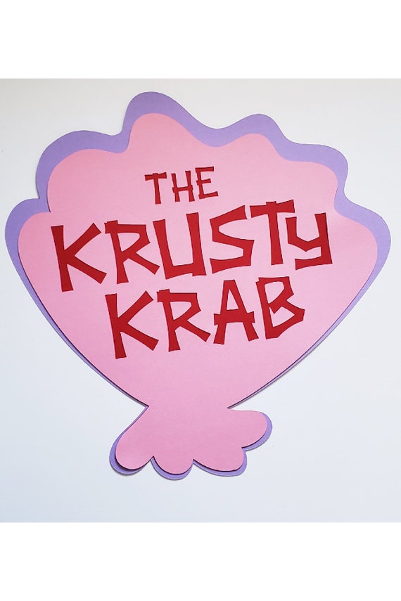 Spongebob Sign Spongebob Birthday Spongebob Party Etsy