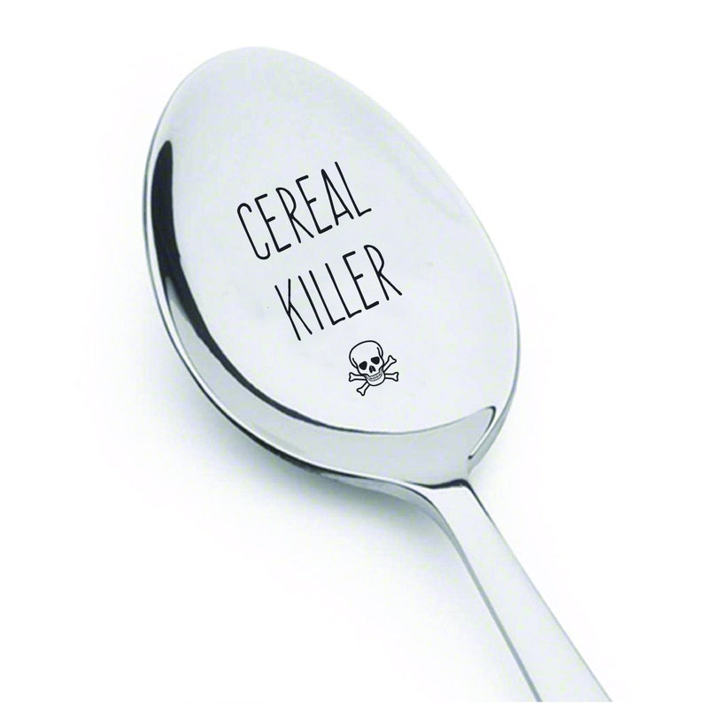 Cereal Killer Spoon Unique Birthday Gift Boyfriend ...